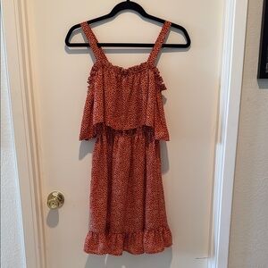 Liberty Red Floral Dress